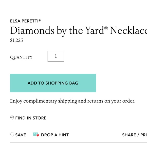 Tiffany & CO Diamonds By the Yard Necklace - Picture 2 of 8